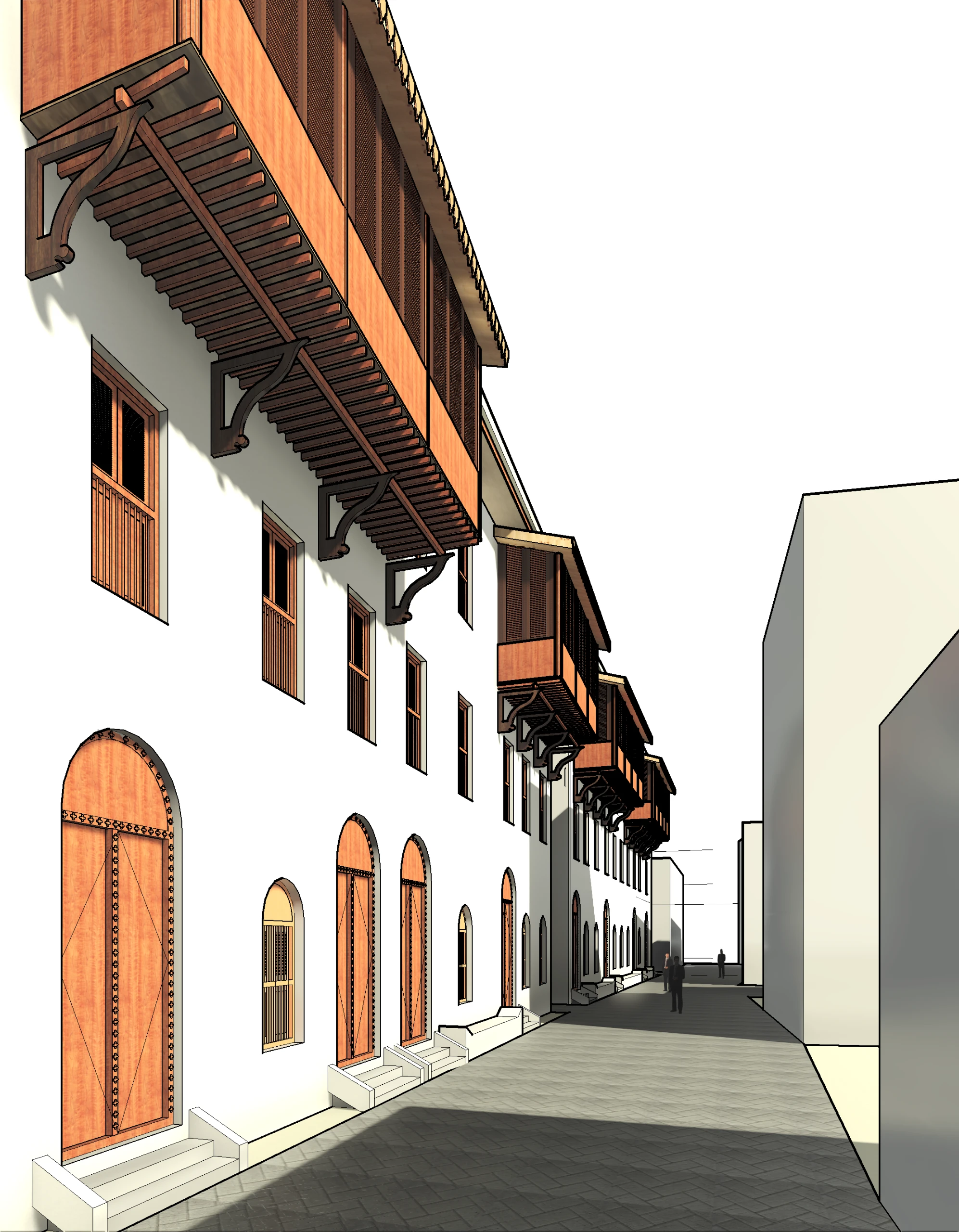 View from Ndia Kuu — Mombasa Old Town Swahili Conservation, Old Town Mombasa