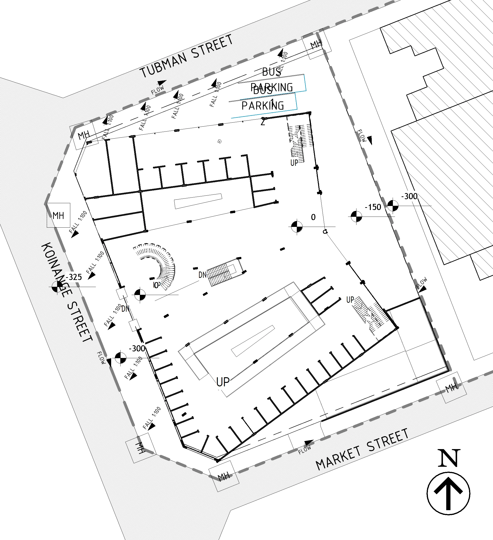 Site Plan — City Market Performing Arts Centre, City Market, Nairobi CBD