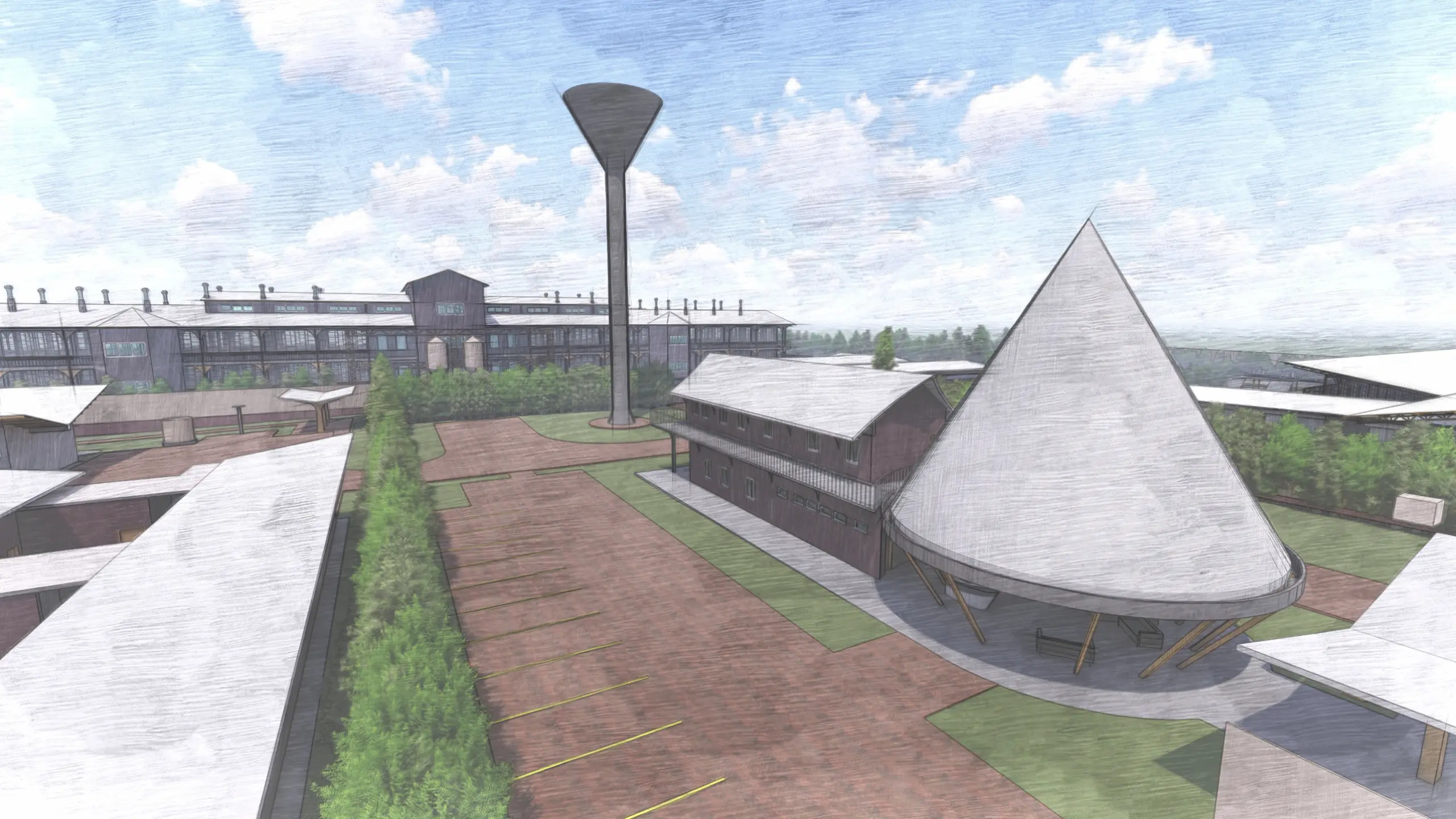 View of the welcome Centre — Livestock Production Centre, Chepalungu Constituency, Bomet County