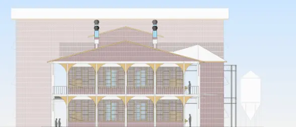 Side Elevation — Livestock Production Centre, Chepalungu Constituency, Bomet County