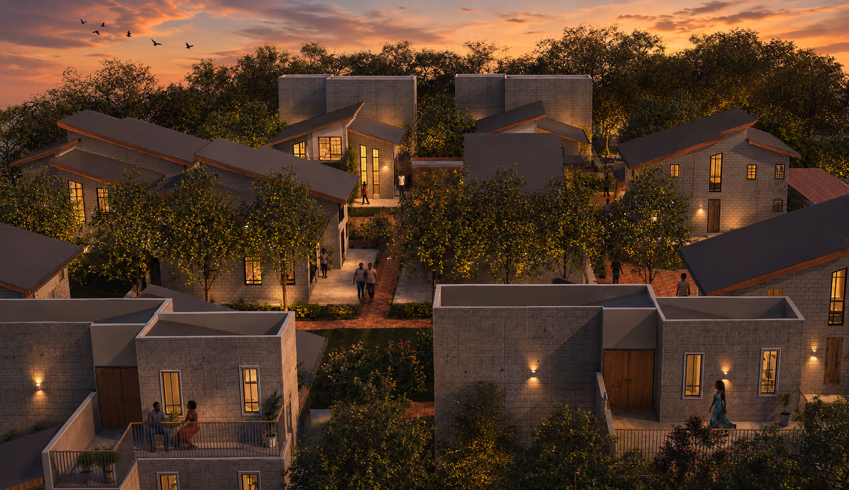 3D impression 2 — Gated Residential Community, Mamlaka Road