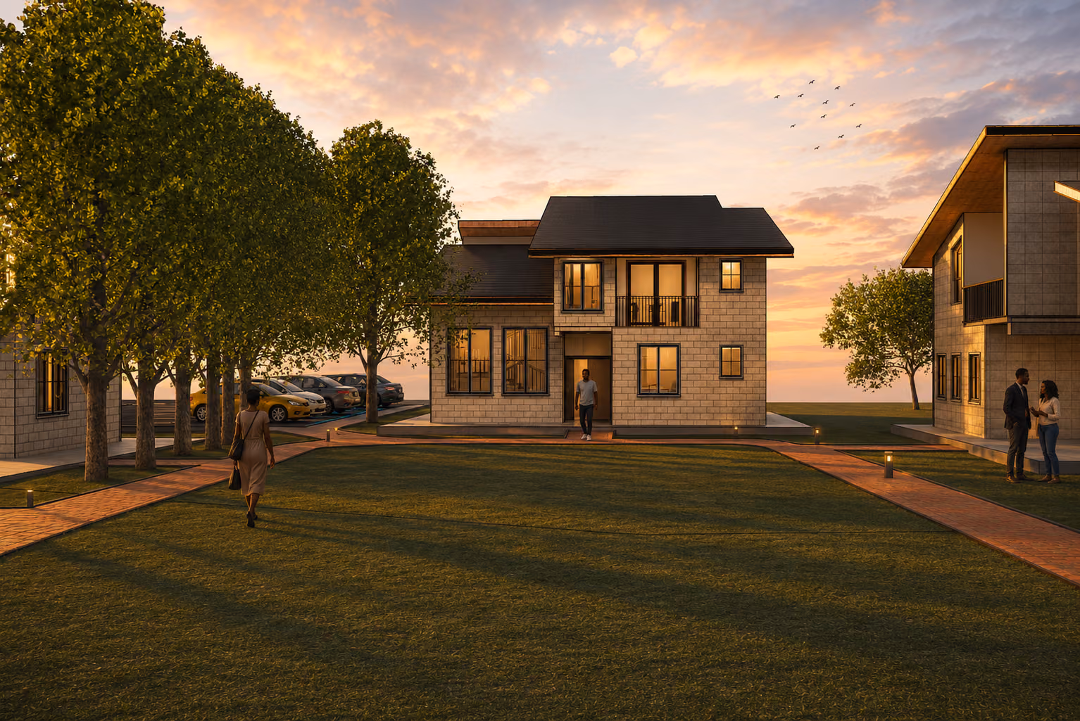 3D impression 4 — Gated Residential Community, Mamlaka Road