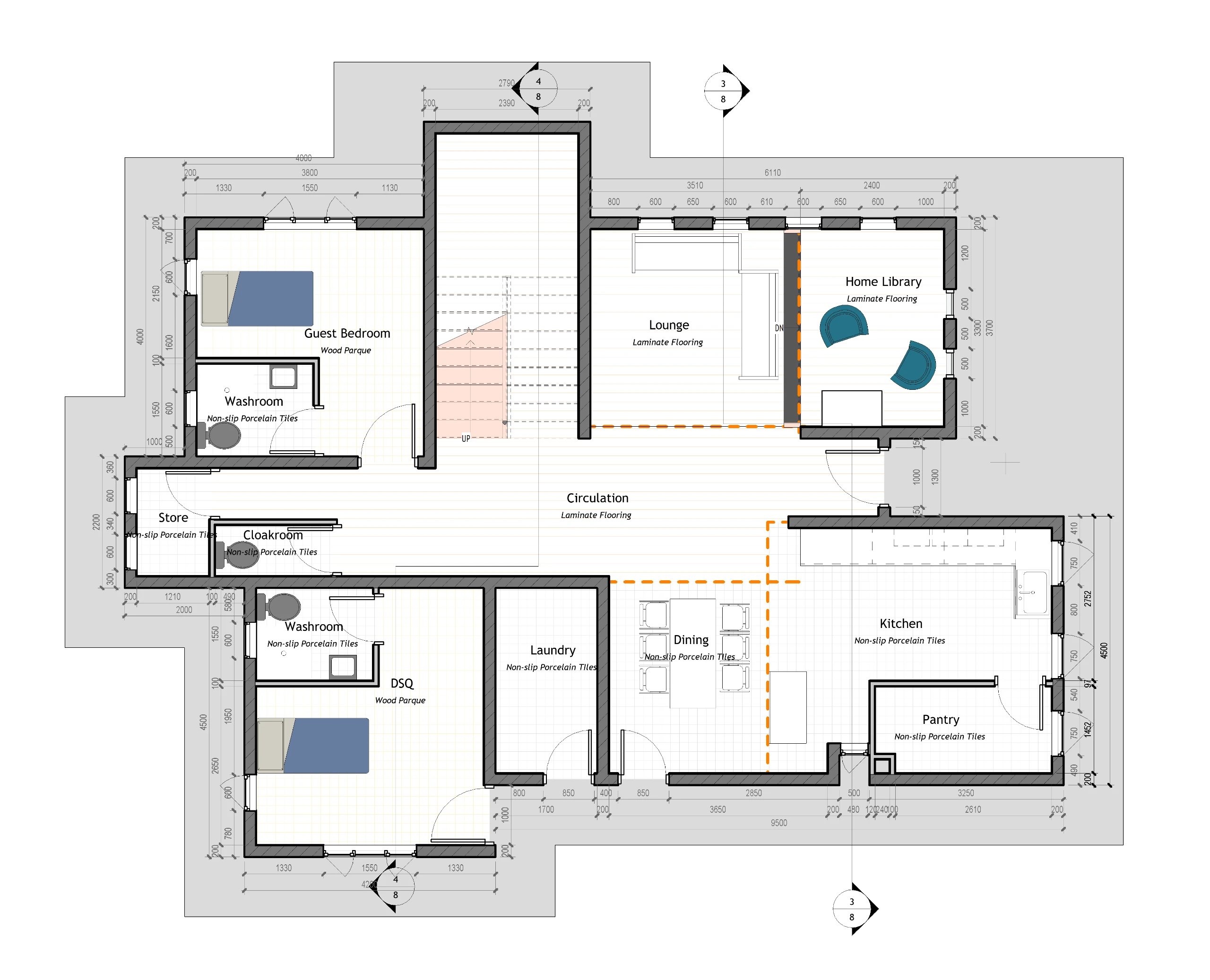 Ground Floor — Gated Residential Community, Mamlaka Road