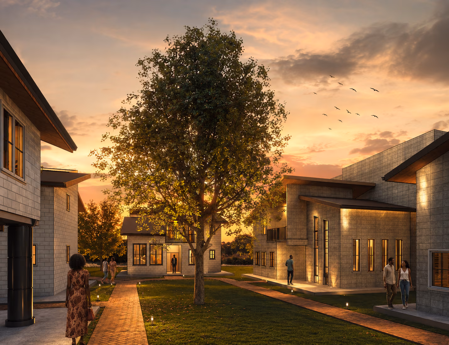 3D impression 5 — Gated Residential Community, Mamlaka Road