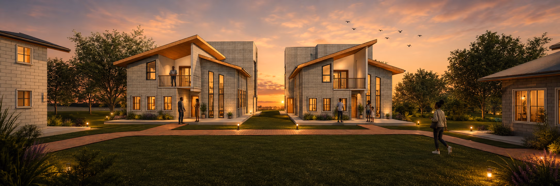 3D impression 3 — Gated Residential Community, Mamlaka Road