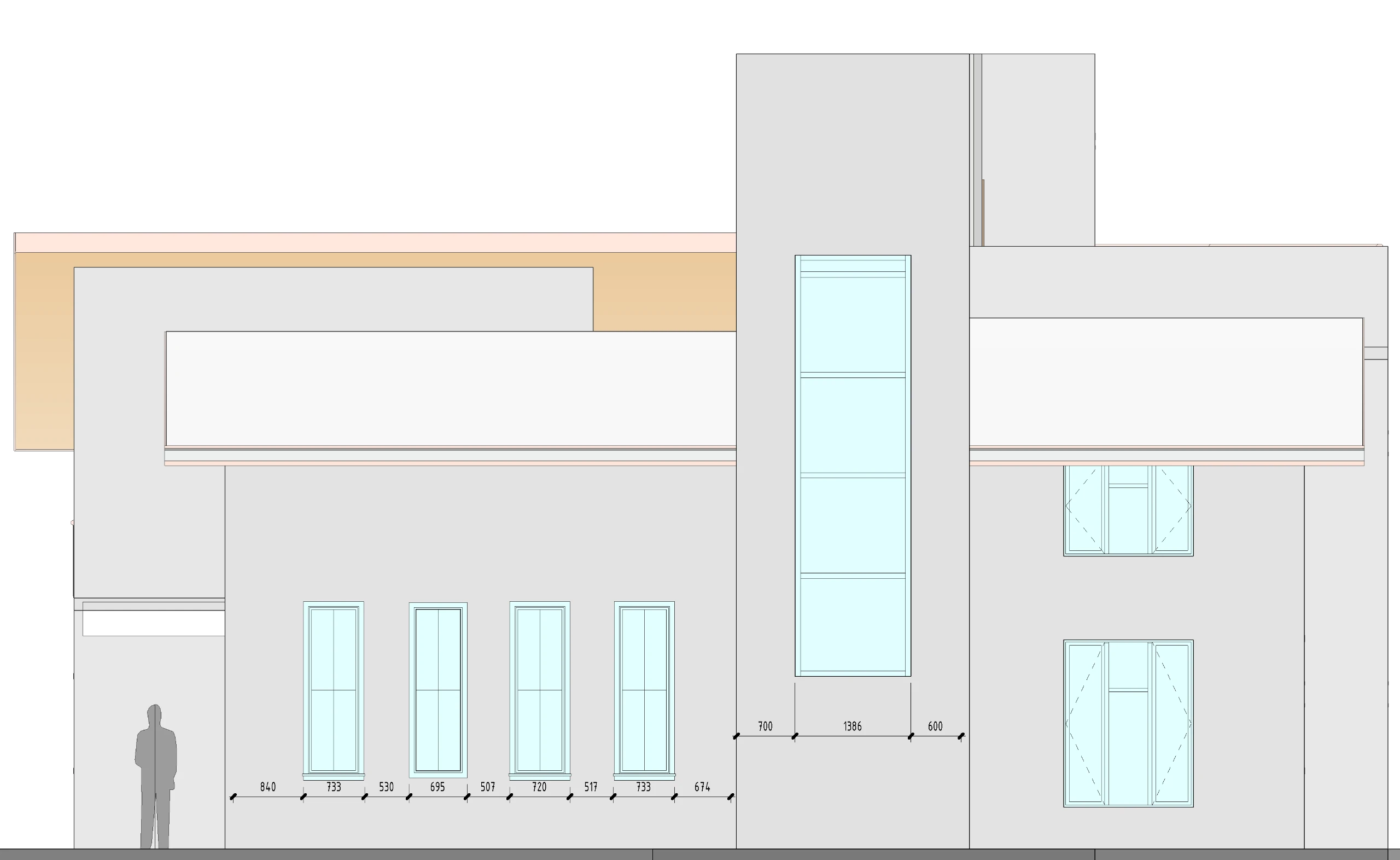 North Elevation — Gated Residential Community, Mamlaka Road