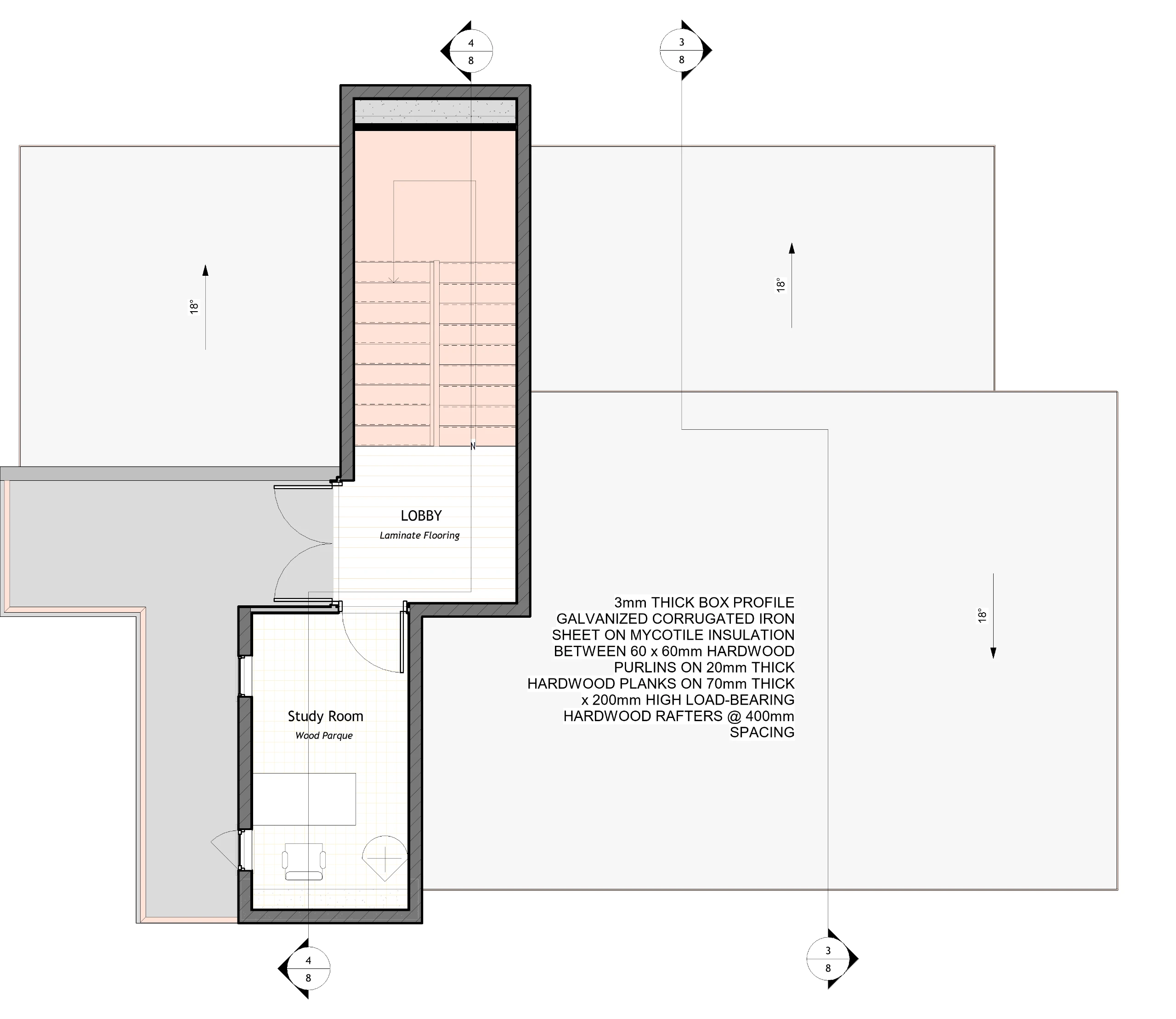 Second Floor and Roof — Gated Residential Community, Mamlaka Road