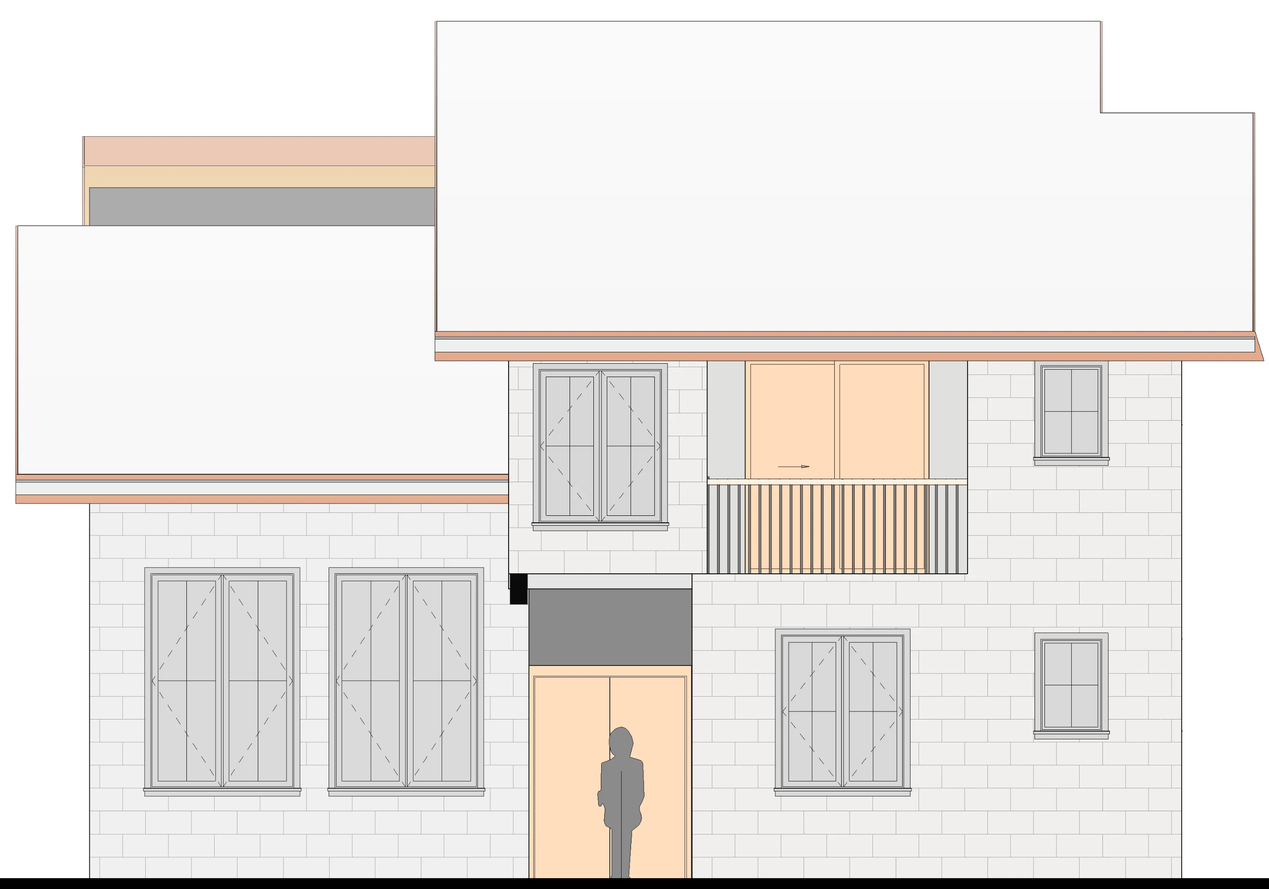 Front Elevation — Gated Residential Community, Mamlaka Road