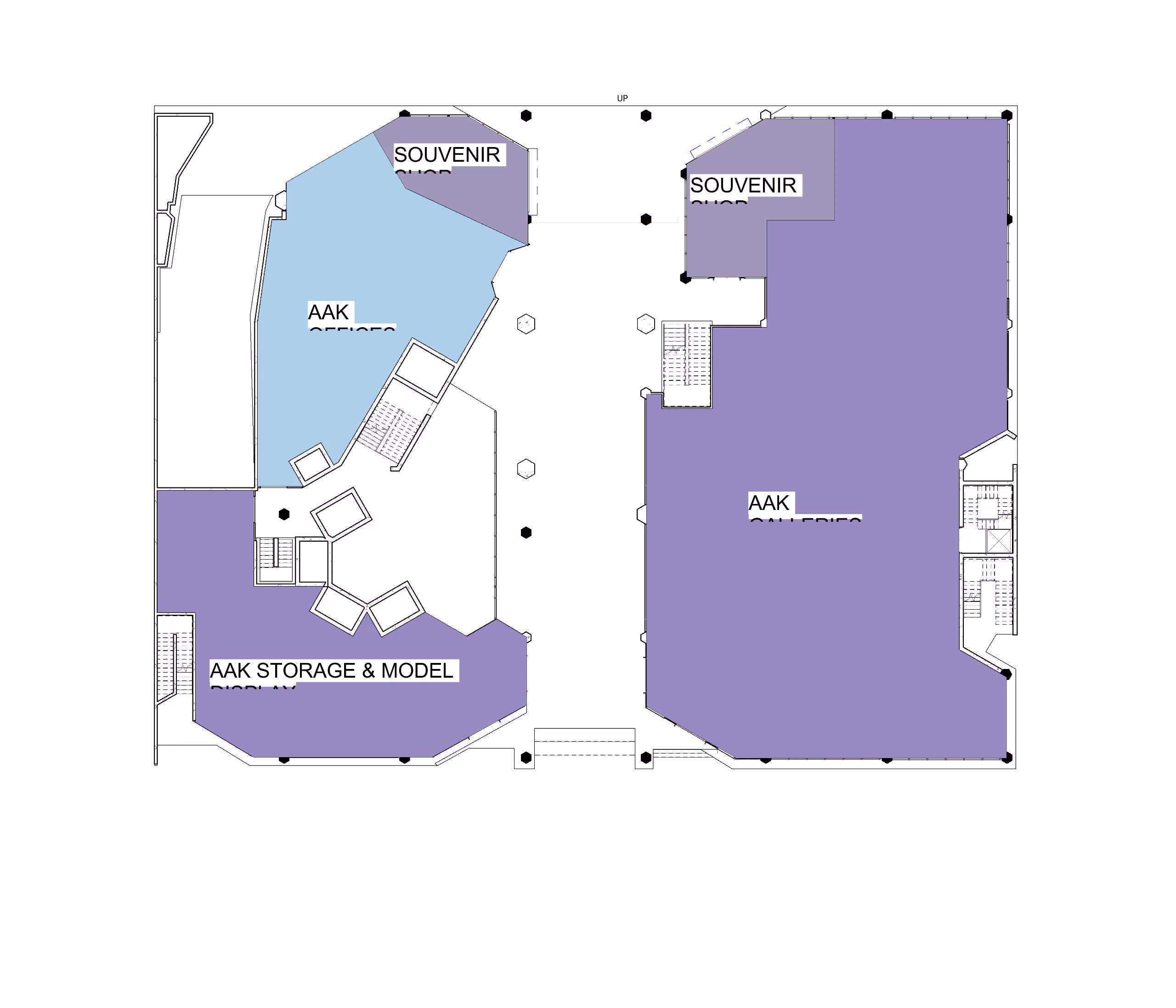 Ground floor site plan — Interior Remodeling - JKUAT Tower, Nairobi