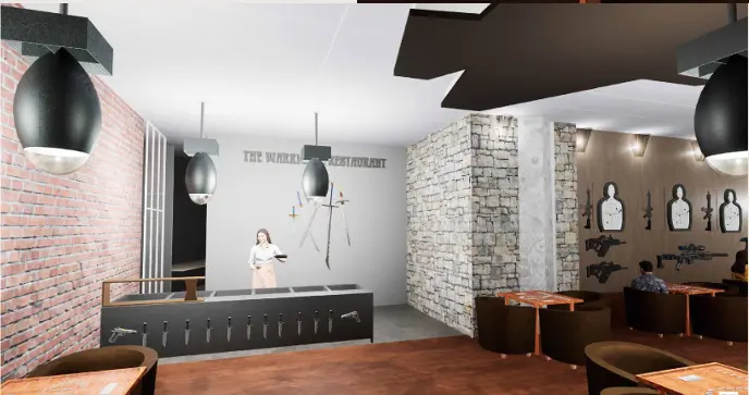 Servery View — Interior Remodeling - JKUAT Tower, Nairobi