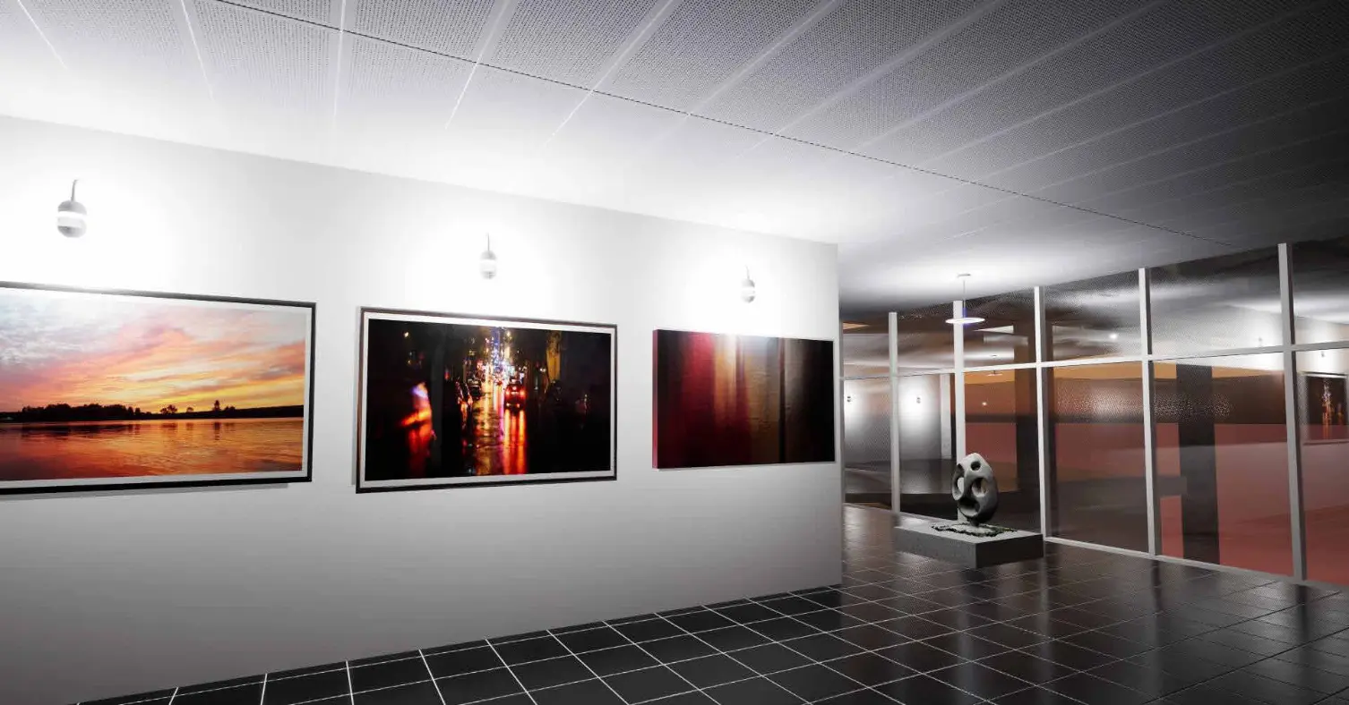 MoMA art gallery view 1 — Interior Remodeling - JKUAT Tower, Nairobi