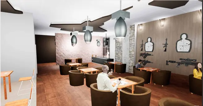 Restaurant View 3 — Interior Remodeling - JKUAT Tower, Nairobi